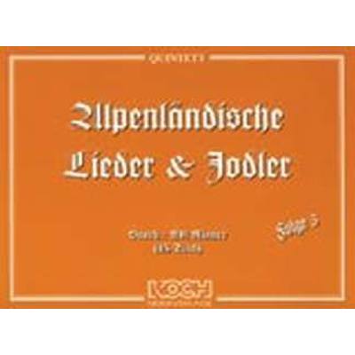 9002720224354 - Alpenländische Lieder + Jodler 3