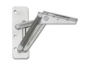 9002730297164 - Hochstellstütze HL LINKS Tragkraft max 9KG Stahl vernickelt