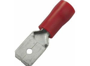 9002730587920 - Flachstecker 63x08 Querschnitt 05 - 15 mm² isoliert rot