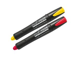 9002730646412 - Pica - Permanent-Marker Visor 990 Set rot gelb