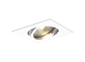 9002730669480 - Molto Luce - Deckeneinbauleuchte Quad h 230 v max 50 Watt 82x82 mm weiß