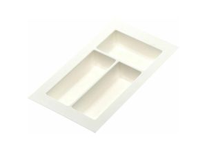 9002730879889 - Besteckeinsatz Classico kürzbar 440x240x505mm Kunststoff weiß - Agoform