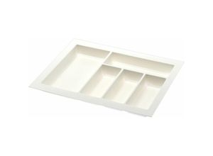 9002730879988 - Besteckeinsatz Classico kürzbar 440x550x505mm Kunststoff weiß - Agoform