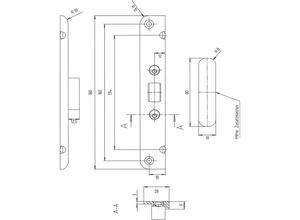 9002730894769 - Winkelschließblech 180x28x3 9mm - KFV