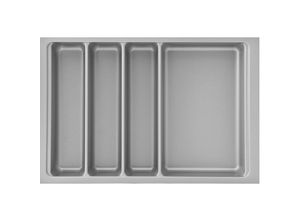 9002733503040 - Vasalat - Agoform Besteckeinsatz Scoop ii 474x316x59mm Besteckkasten Kunststoff silber