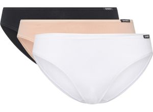 9002755467627 - SKINY® Every Day in Cotton Rio-Slip 3er-Pack Single-Jersey für Damen beige 44