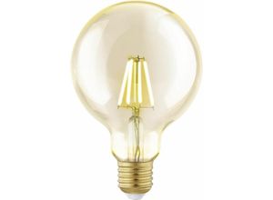 9002759128722 - Eglo - Vintage Leuchtmittel E27 Vintage Glühbirne led Retro Filament Leuchtmittel Glas klar 4 Watt 320 Lumen 2200 Kelvin warmweiß DxH 95x135 cm