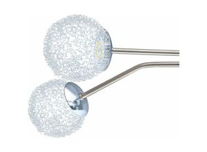 9002759136765 - Eglo - 24 Watt led Decken Lampe Nickel-matt Alu Kugeln Leuchte 13676