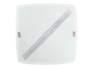 9002759314491 - Eglo - led Decken Lampe Wohn Schlaf Zimmer Beleuchtung Kristall Dekor Glas Leuchte weiß