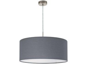 9002759315771 - Pasteri - 1 heller runder Deckenanhänger Satin Nickel E27 - Eglo