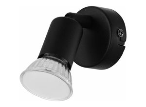 9002759324285 - Eglo 32428 Spotleuchte BUZZ-LED GU10 1X28W Stahl schwarz Ø6cm schwenkbar