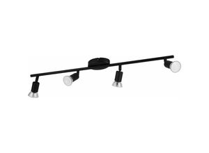 9002759324322 - Eglo 32432 Spotleuchte BUZZ-LED GU10 4X28W Stahl schwarz L685cm B65cm schwenkbar