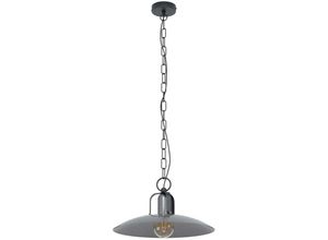 9002759432034 - 43203 Pendelleuchte kenilworth schwarz nickel-antik creme Ø40cm E27 H110cm dimmbar - Eglo