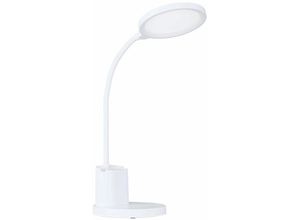 9002759757243 - Eglo - led Akku Tischlampe Rehamna aufladbare Nachttischlampe touch dimmbar Schreibtischlampe Büro mit usb Ladefunktion Kunststoff in Weiß