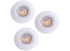 9002759787042 - Eglo - 3er Set led Einbau Strahler Leuchten Decken Lampen Spot beweglich Tween Light 78704