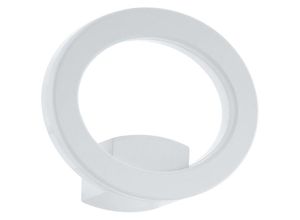9002759789237 - Eglo - led Außen Wand Lampe Ring-Design Strahler Leuchte weiß Garten Balkon Terrassen Beleuchtung 78923