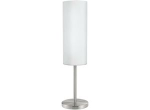 9002759859817 - Eglo - 85981 Tischleuchte Troy 3 E27 1X40W Glas satiniert weiß H46cm Ø105cm mit Kabelschalter