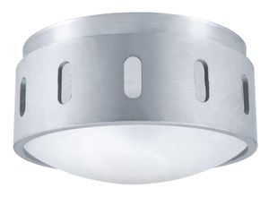 9002759891183 - Eglo - Design Aufbau Leuchte rund Beleuchtung Lampe Alu Glas satiniert weiß 89118