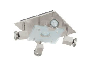 9002759930844 - Eglo - 93084 Deckenleuchte led pawedo nickel-matt GU10 max 5X3W