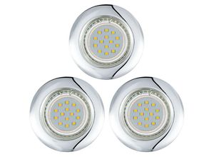 9002759942366 - Eglo - 94236 GU10 led Einbauleuchte peneto chrom max 3X3W