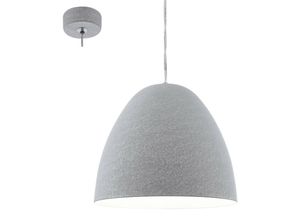 9002759943530 - Eglo 94353 Pendellampe SARABIA betongrau E27 1x40W H110cm ∅275cm dimmbar höhenverstellbar