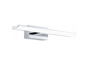 9002759946128 - 94612 led Spiegelleuchte Wandleuchte tabiano Stahl chrom Kunststoff weiss 4000K 2X32W L405cm H7cm - Eglo