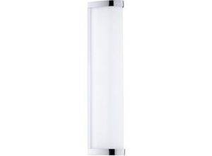 9002759947125 - 94712 bad LED-Wandleuchte gita 2 IP44 Metallguss chrom Kunststoff weiss 83W 4000K L35cm B75cm H75cm - Eglo