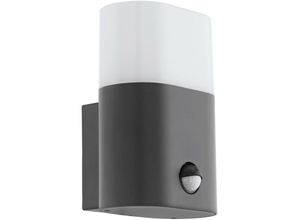 9002759973162 - 97316 led Outdoor Wandleuchte favria anthrazit weiß L125cm H185cm T115cm mit Tag Nachtsensor IP44 - Eglo