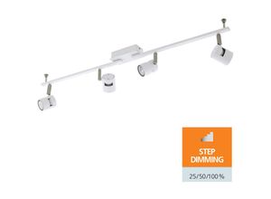 9002759975098 - Eglo - 97509 led vergiano weiß nickel-matt L98cm B7cm