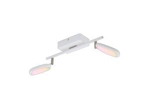 9002759976927 - Eglo - 97692 led Spotleuchte palombare-c weiß L365cm B8cm dimmbar mit Connect Funktion