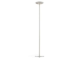 9002759978143 - Eglo 97814 LED Stehleuchte FRATTINA-C nickel-matt weiß Ø29cm H1815cm dimmbar mit Connect Funktion