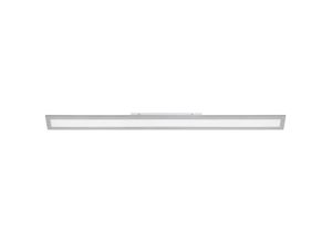 9002759980276 - 98027 led Deckenleuchte salobrena 2 graualuminium weiß L1195cm B10cm H45cm inkl Schweberahmen - Eglo