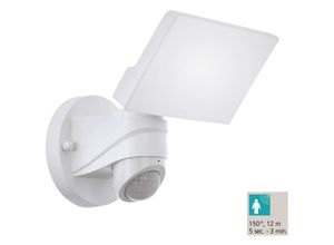 9002759981778 - 98177 led Outdoor Wandleuchte pagino weiß L18cm H26cm T16cm Sensor IP44 - Eglo