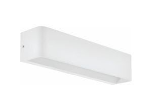 9002759984236 - 98423 led Wandleuchte sania 4 Up & Downlight Alu weiß L365cm H8cm T9cm 12W 3000K - Eglo