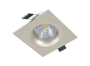 9002759984748 - Eglo 98474 Hochvolt LED Einbauleuchte SALICETO nickel-matt klar 4000K L88cm B88cm H42cm dimmbar