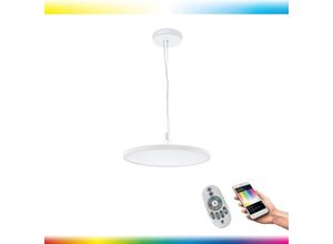 9002759986063 - 98606 led Pendelleuchte cerignola-c weiß Ø60cm H110cm mit Connect Funktion inkl Fernbedienung - Eglo