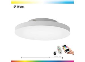 9002759991197 - 99119 Rahmenlose Deckenleuchte turcona-c weiß H6 Ø45cm dimmbar 2700-6500K mit Connect Funktion inkl Fernbedienung - Eglo 9002759991197 - 99119 Rahmenlose Deckenleuchte turcona-c weiß H6 Ø45cm dimmbar 2700-6500K mit Connect Funktion inkl Fernbedienung - Eglo