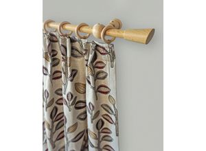 9002777095921 - Gardinenstange GARESA Digo Gr 1 beige (natur) L120cm Gardinenstangen Fixlänge 120 160 200 cm mit Ringe 9002777095921 - Gardinenstange GARESA Digo Gr 1 beige (natur) L120cm Gardinenstangen Fixlänge 120 160 200 cm mit Ringe