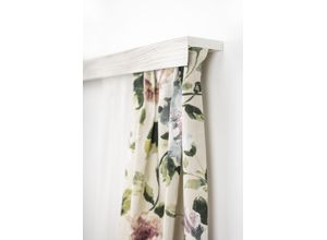 9002777225953 - Gardinenschiene GARESA Kunststoffschiene mit Blende Gardinenstangen Gr L 150 cm 3 läufig beige (eschefarben) Gardinenschienen Deckenmontage verlängerbar einfache Montage schlicht