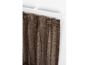 9002777296526 - Gardinenschiene GARESA Bilder- oder Aluminiumschiene Gardinenstangen Gr L 390 cm 1 läufig weiß Gardinenschienen Wandmontage Deckenmontage verlängerbar einfache Montage Endkappe