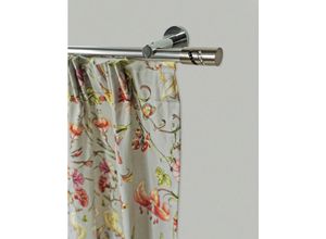 9002777345156 - Gardinenstange GARESA BOSTON Gardinenstangen Gr L 360 cm Ø 20 mm 1 läufig silberfarben Kinder Gardinenstangen für Vorhanggarnitur-Innenlauf einfache Montage verlängerbar