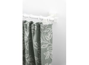 9002777392303 - Gardinenstange GARESA CUBUS Gardinenstangen Gr L 370 cm Ø 20 mm 1 läufig weiß Kinder Gardinenstangen für Vorhanggarnitur verlängerbar Endkappe mit Ringe