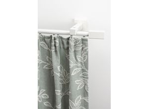 9002777398473 - Gardinenschiene GARESA Cubus Quader Innenlauf Gardinenstangen Gr L 390 cm 1 St 1 läufig weiß Gardinenschienen Innenlauf-Vorhanggarnitur verlängerbar Holz-Aluminium