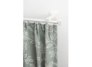 9002777402736 - Gardinenschiene GARESA Cubus Quad Innenlauf Gardinenstangen Gr L 570 cm 1 St 1 läufig weiß Gardinenschienen Innenlauf-Vorhanggarnitur verlängerbar Holz-Aluminium