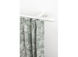 9002777413626 - Gardinenstange GARESA PEMPIA Gardinenstangen Gr L 360 cm Ø 20 mm 1 läufig weiß Kinder Gardinenstangen für VorhanggarniturInnenlaufgarnitur verlängerbar Knopf mAusschnitte