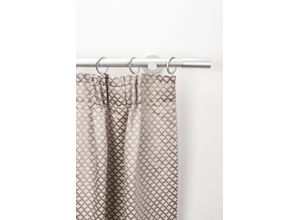 9002777425209 - Gardinenstange GARESA EASY Gardinenstangen Gr B L 64 cm x 360 cm Ø 20 mm 1 St 1 läufig silberfarben Kinder Gardinenstangen für Vorhanggarnitur verlängerbar Wandmontage Aluminium mit Ringe