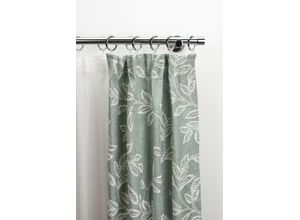 9002777433563 - Gardinenstange GARESA EASY Gardinenstangen Gr B L 66 cm x 560 cm Ø 20 mm 1 St 2 läufig grau (chromfarben) Kinder Gardinenstangen für Vorhanggarnitur verlängerbar Wandmont Endkappe Alu mit Ringe
