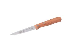 9002793700403 - Hochwertiges Gemüsemesser mit Edelholzgriff 90 mm 30 g Küchenmesser aus Edelstahl zum Schneiden von Gemüse Gurken Obst & Lebensmitteln rostfrei