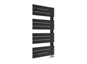 9002827049973 - Badezimmer-Heizkörper Arezzo Mattschwarz 60x113cm