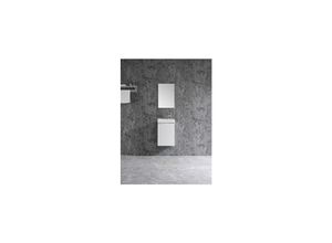9002827050931 - Sanotechnik Nova 40x60 cm weiß Unterschrank + WT + Spiegel